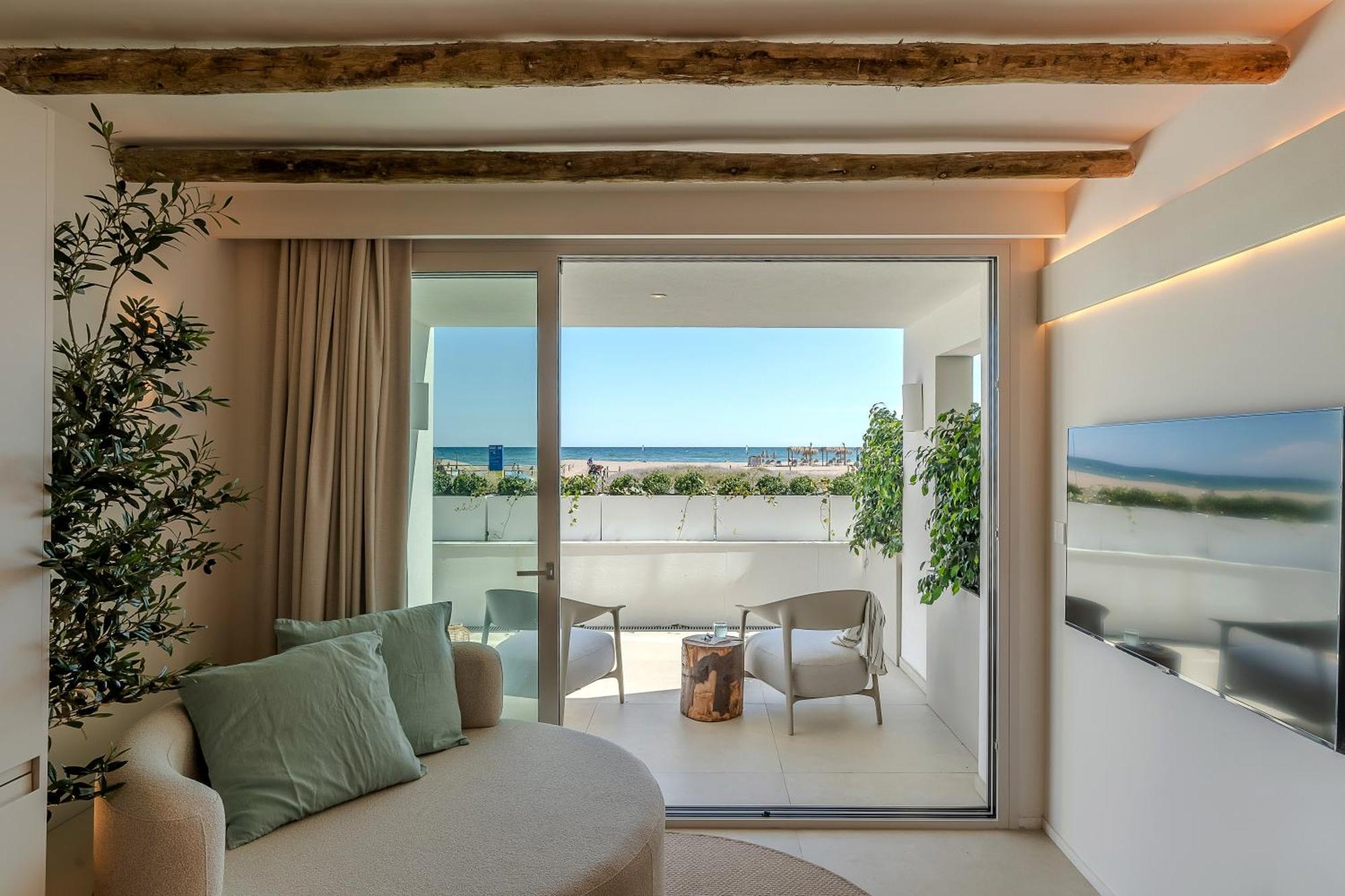 Apartamentos Azul Castelldefels Bagian luar foto