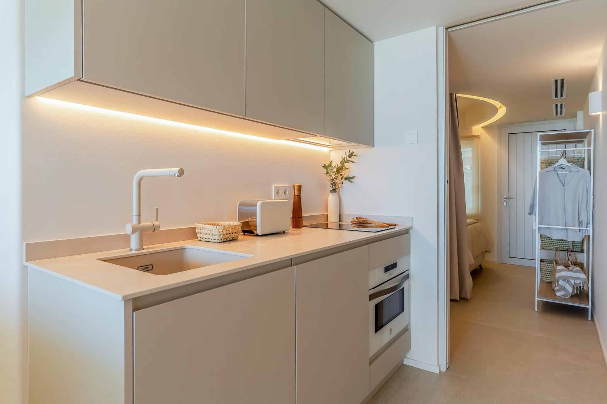 Apartamentos Azul Castelldefels Bagian luar foto