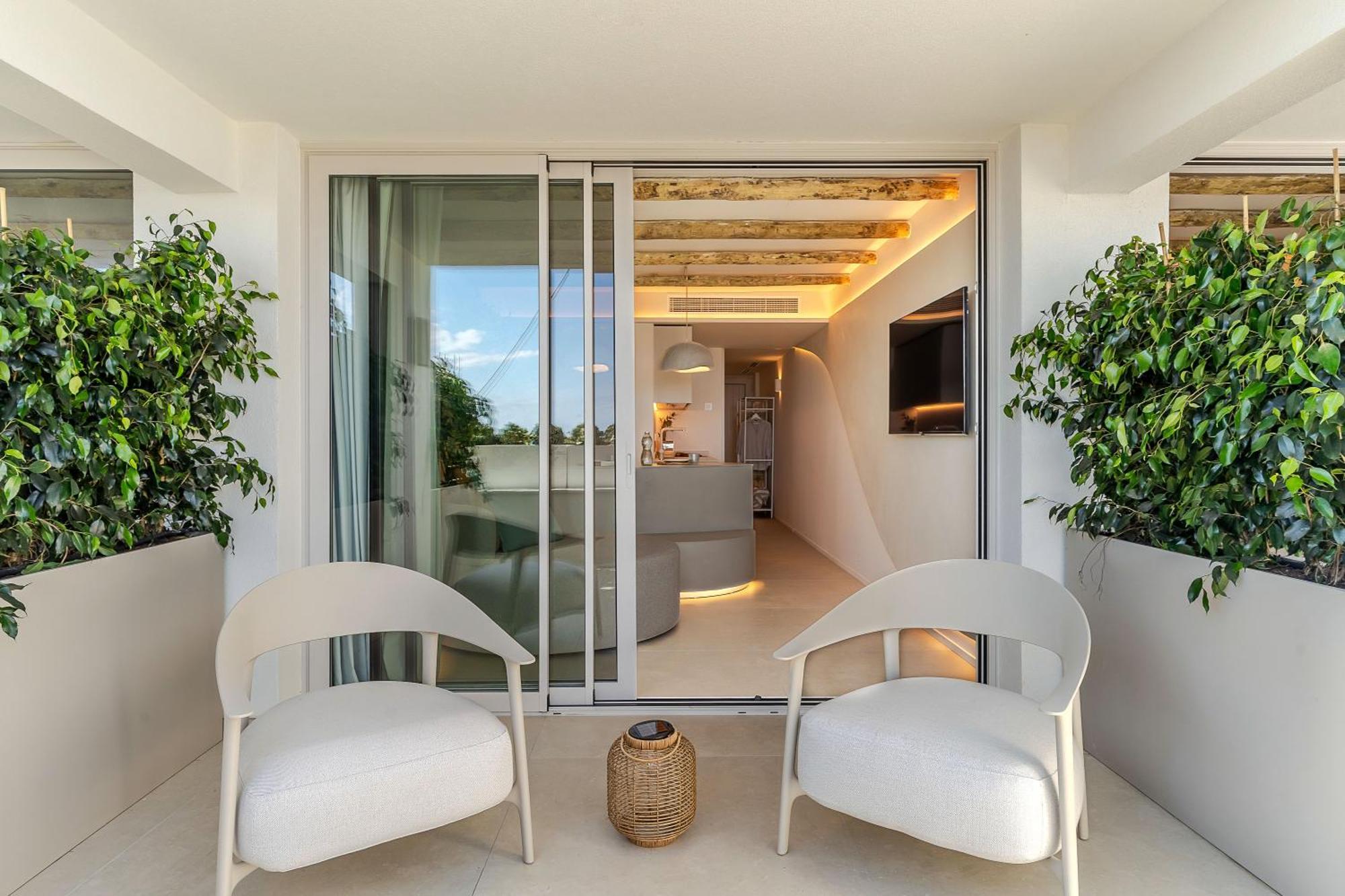 Apartamentos Azul Castelldefels Bagian luar foto