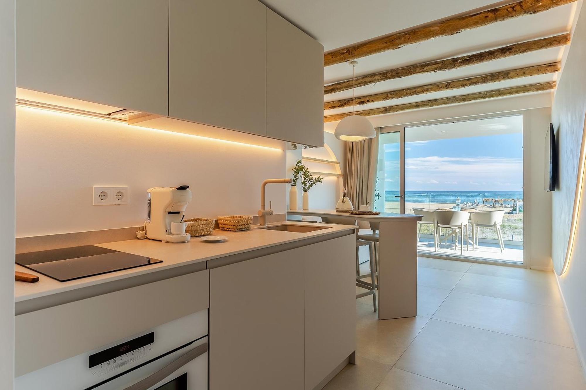 Apartamentos Azul Castelldefels Bagian luar foto