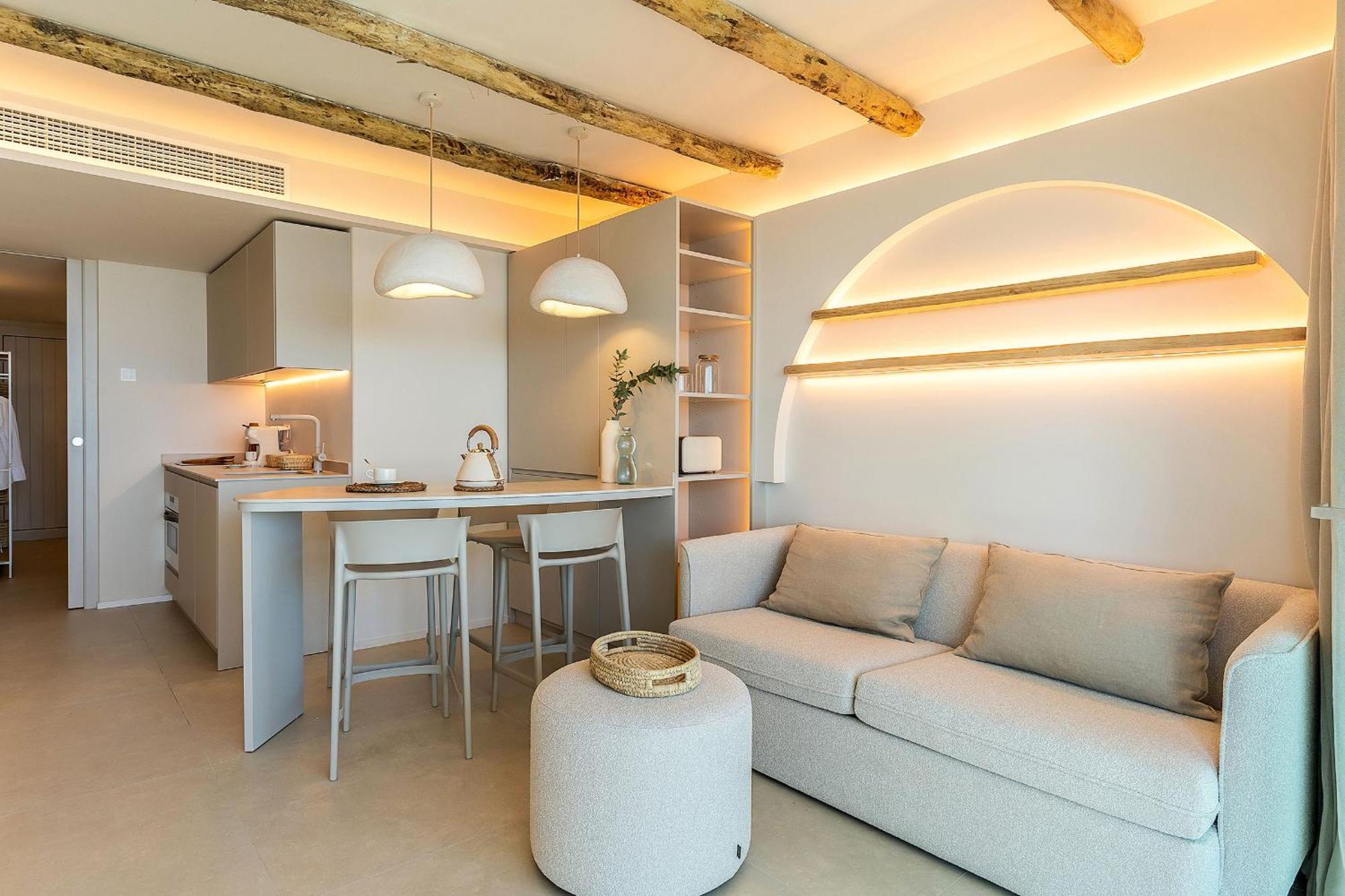Apartamentos Azul Castelldefels Bagian luar foto
